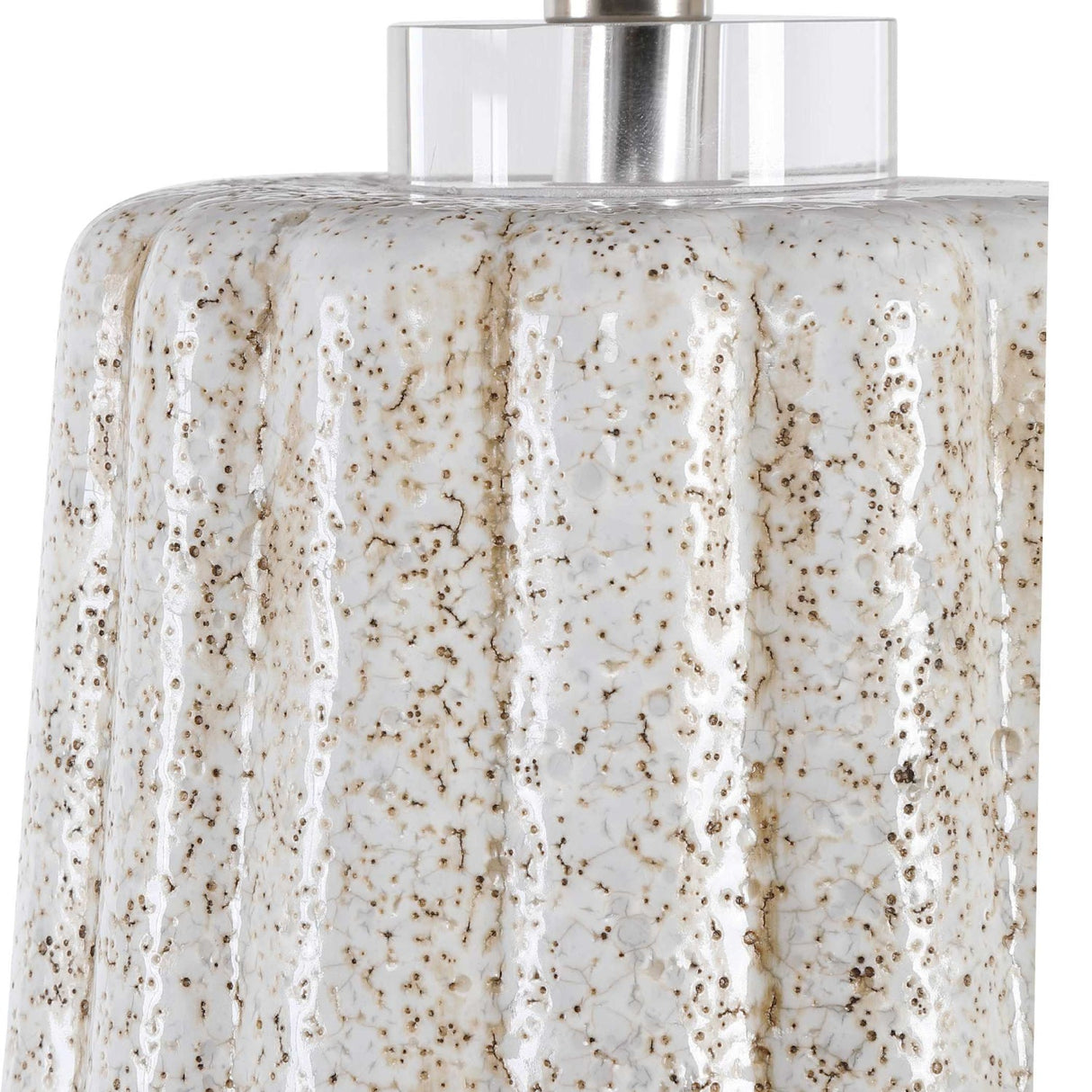 Modern European furniture - Fluted Ceramic Table Lamp by Uttermost Pikes - www.oroa.com