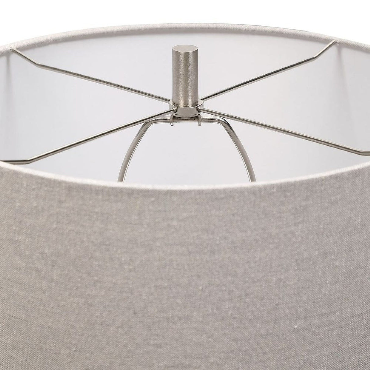 Textured Oval Ceramic Table Lamp by Uttermost Modica, alternate view 4