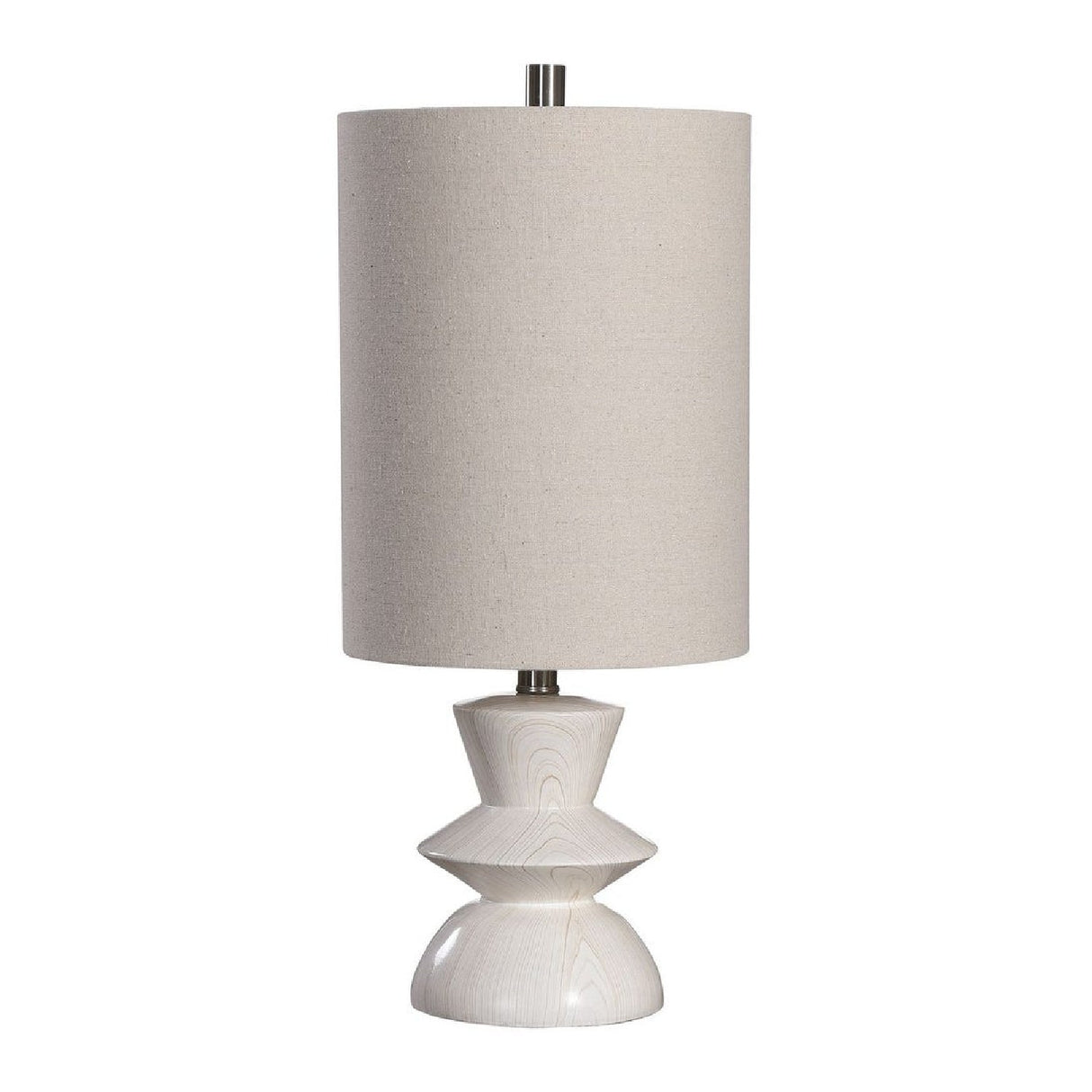Bleached Wood Look Buffet Lamp by Uttermost Stevens, alternate view 3