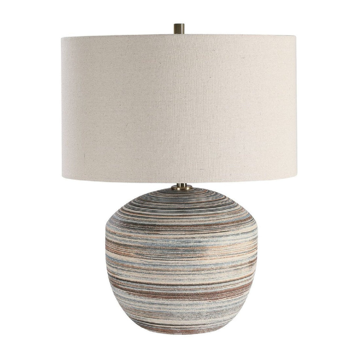 Earth-Toned Ceramic Table Lamp by Uttermost Prospect