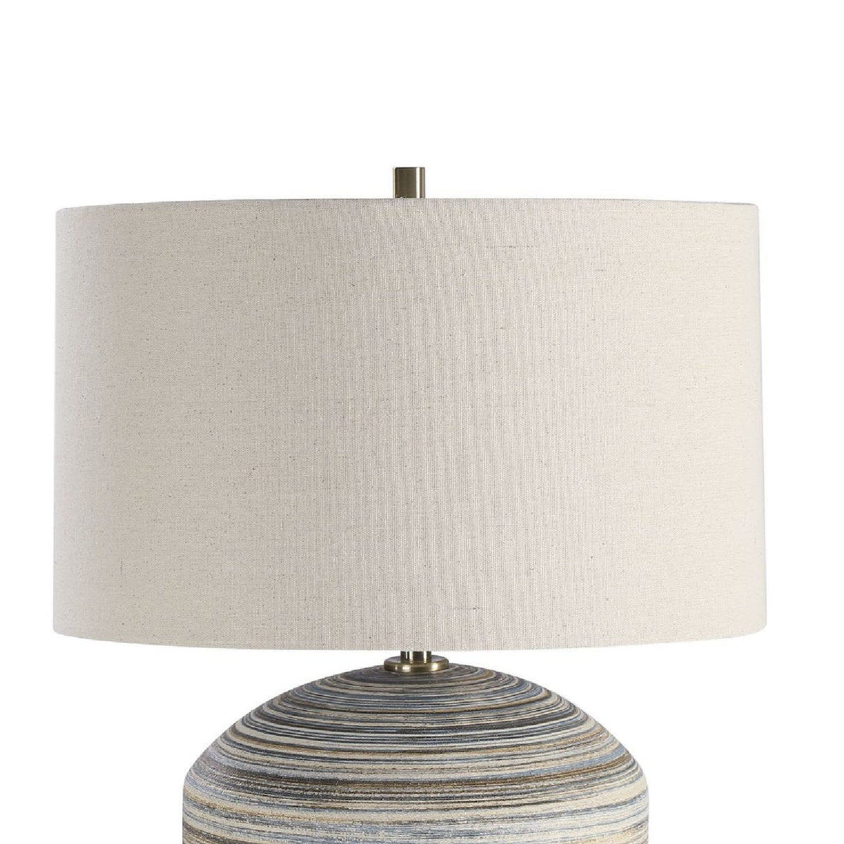 Earth-Toned Ceramic Table Lamp by Uttermost Prospect, alternate view 4