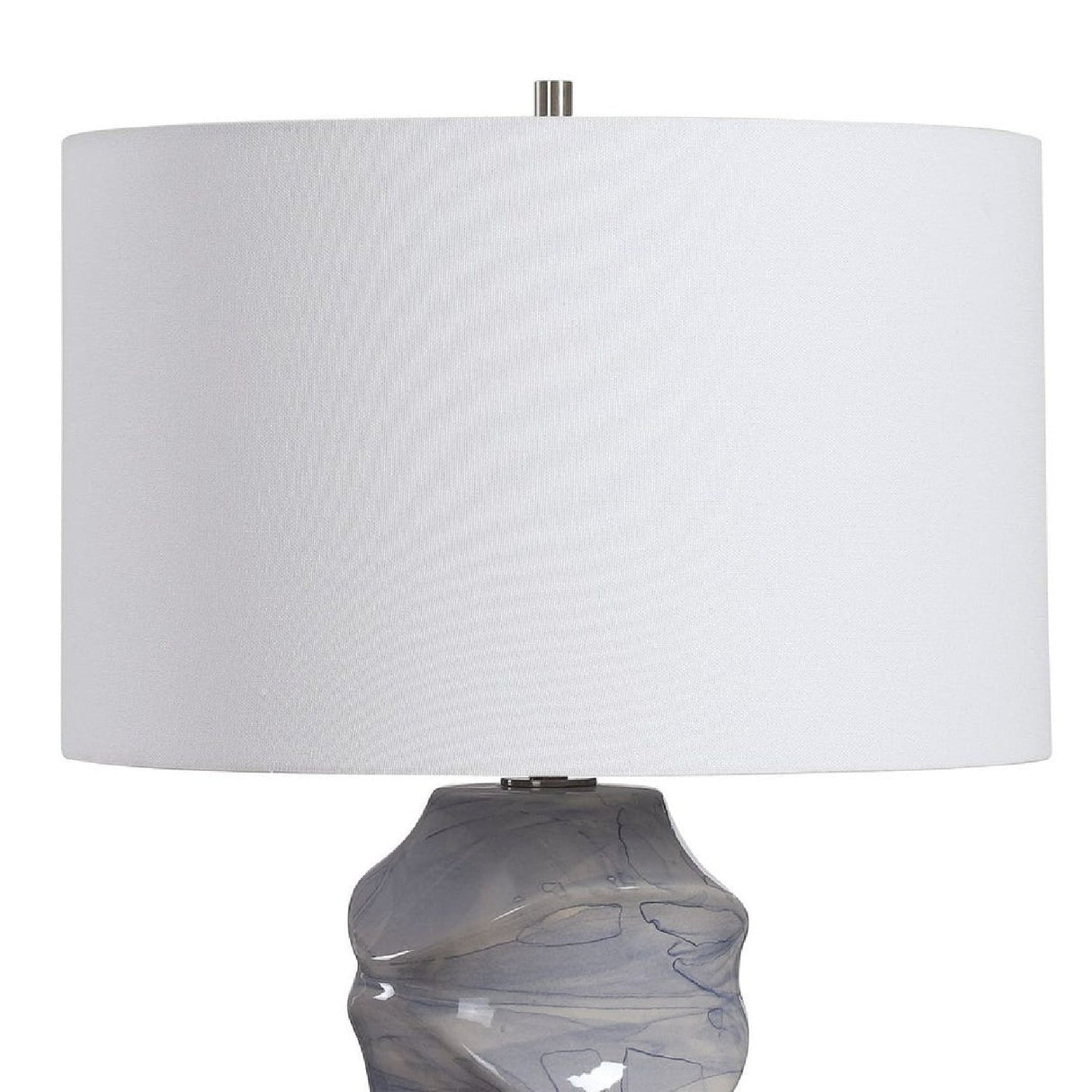 Modern European furniture - Sculpted Ceramic Table Lamp by Uttermost Waves - www.oroa.com