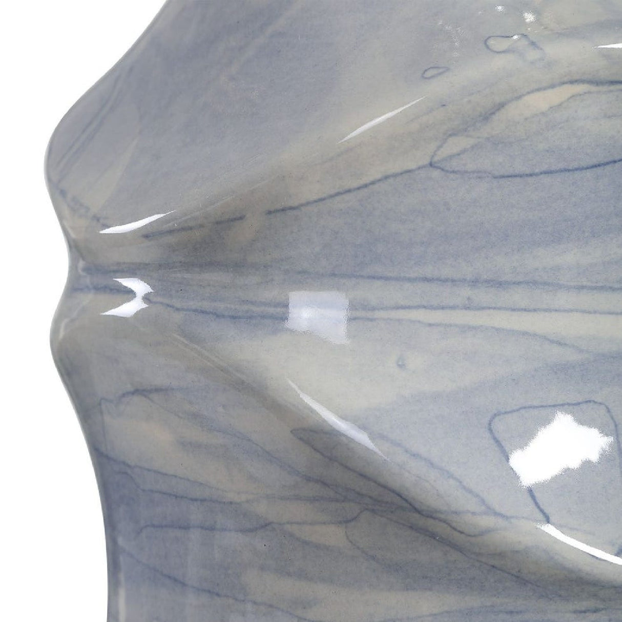 Modern European furniture - Sculpted Ceramic Table Lamp by Uttermost Waves - www.oroa.com