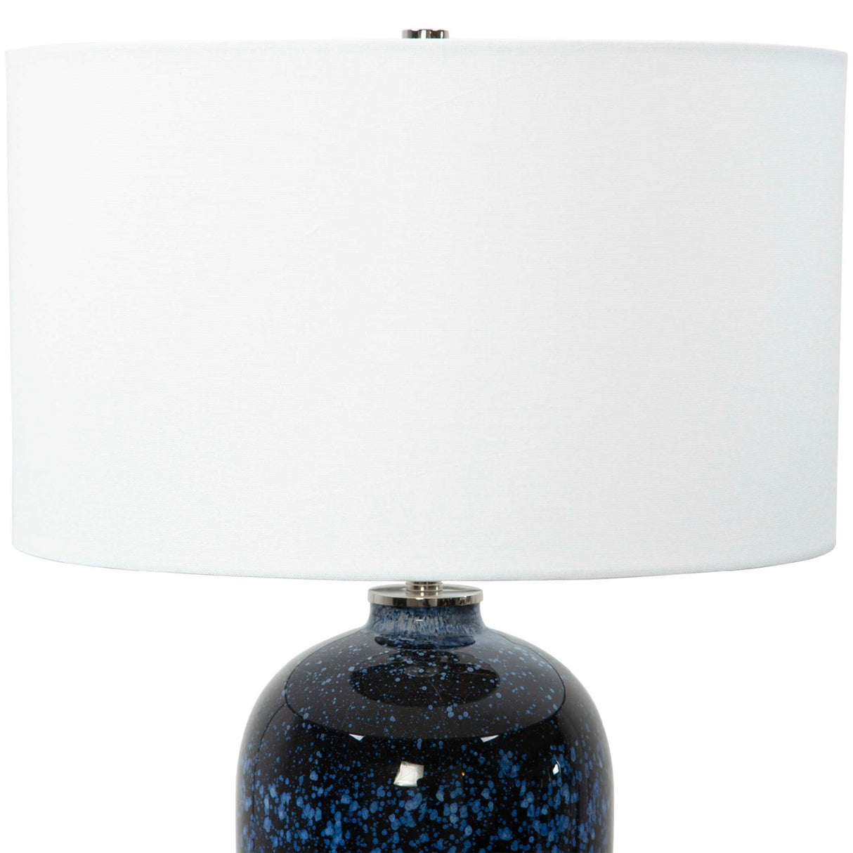 Modern European furniture - Blue Glass Table Lamp by Uttermost Stargazer - www.oroa.com