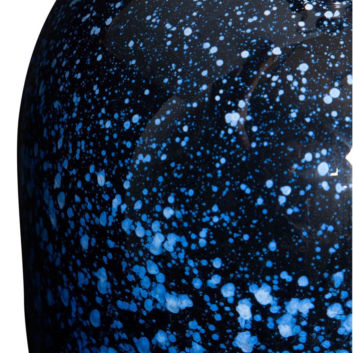 Modern European furniture - Blue Glass Table Lamp by Uttermost Stargazer - www.oroa.com