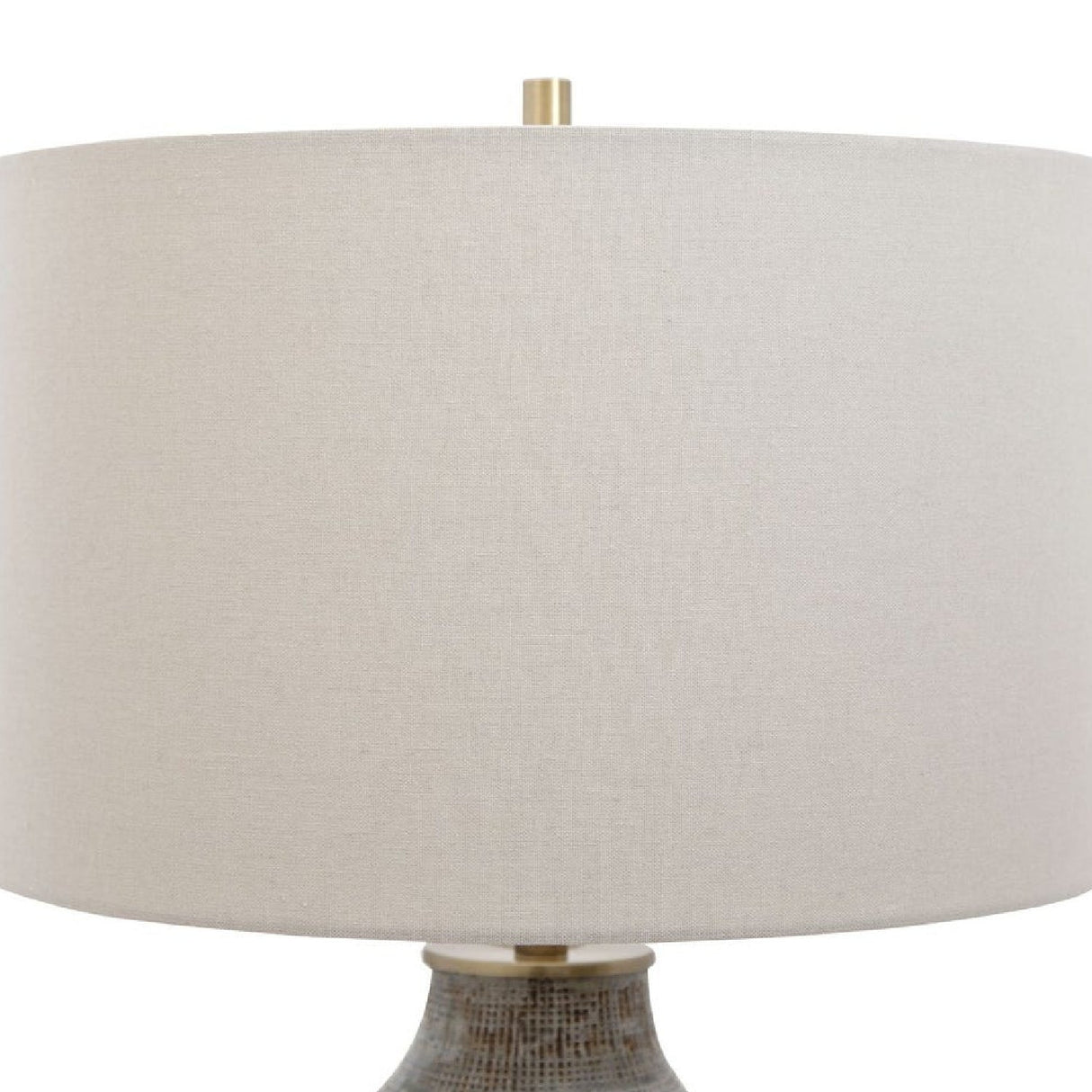 Gray Textured Ceramic Table Lamp by Uttermost Monacan, alternate view 5
