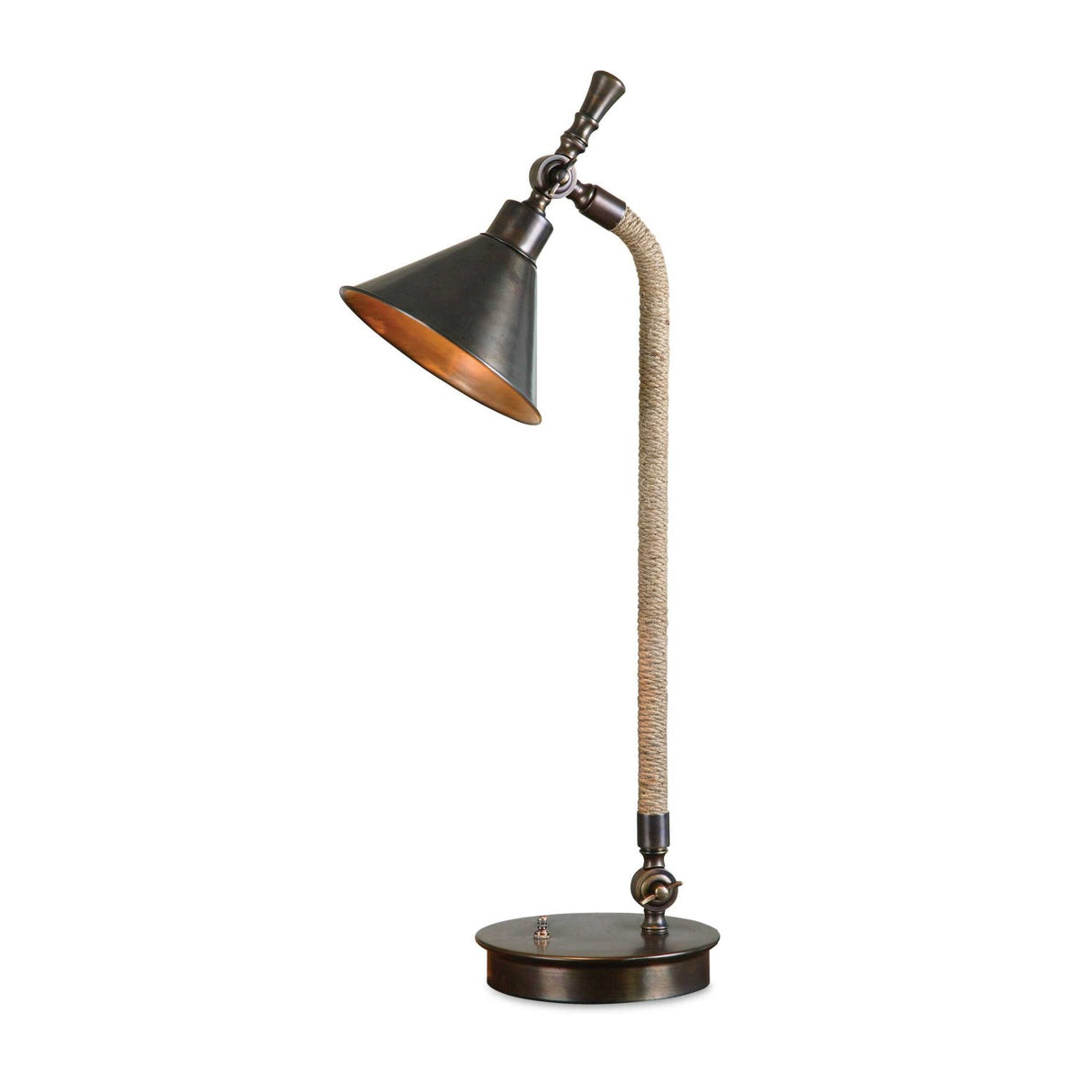 Modern European furniture - Rope Wrapped Desk Lamp - www.oroa.com