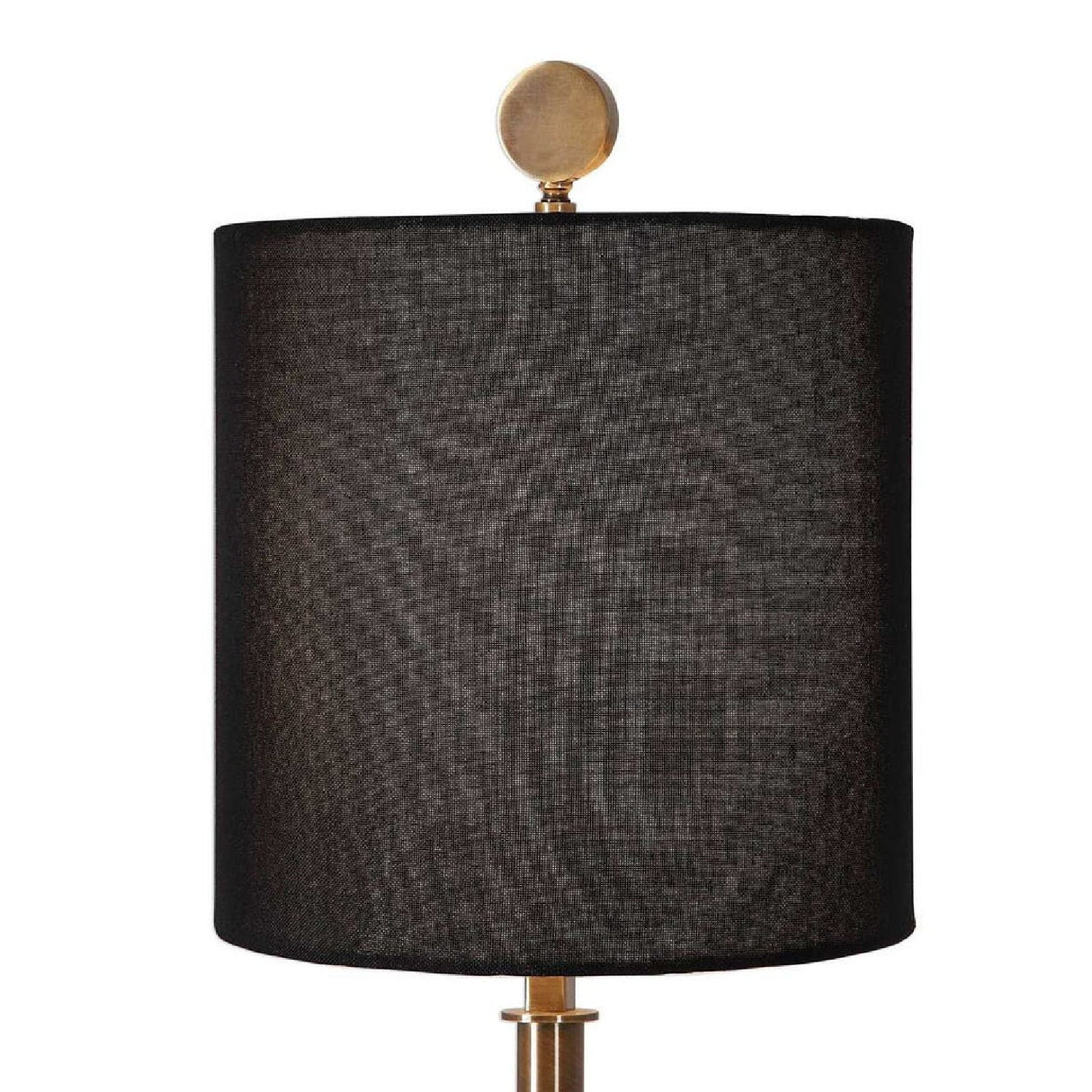 Modern European furniture - Black Linen Table Lamp by Uttermost - ww.oroa.com