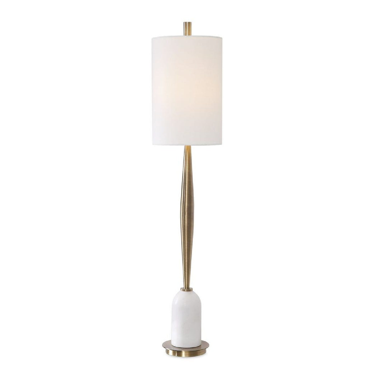 White_Marble_Base_Buffet_Lamp_Uttermost_Minette-www.oroa.com