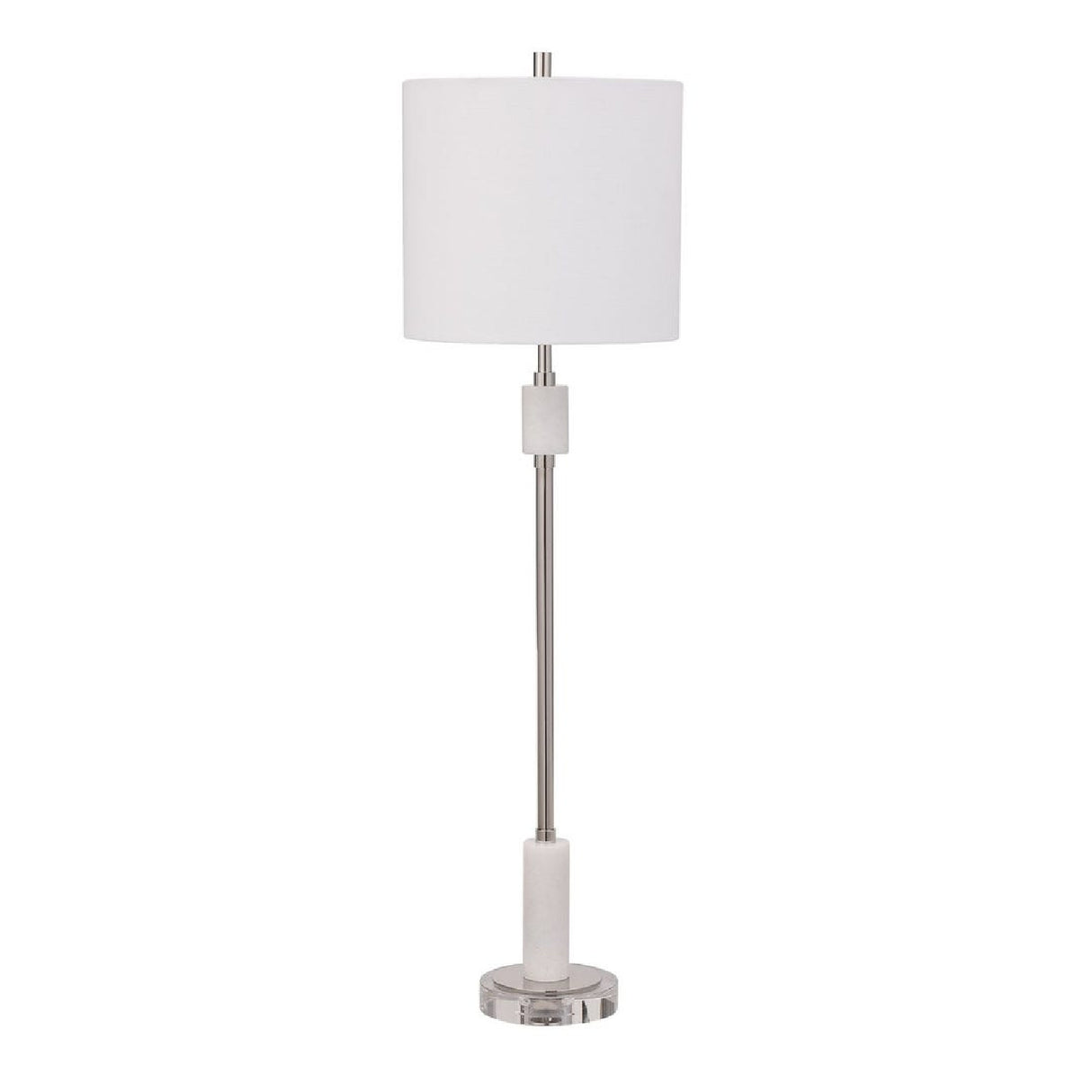 Polished Nickel Buffet Lamp by Uttermost Sussex, alternate view 3