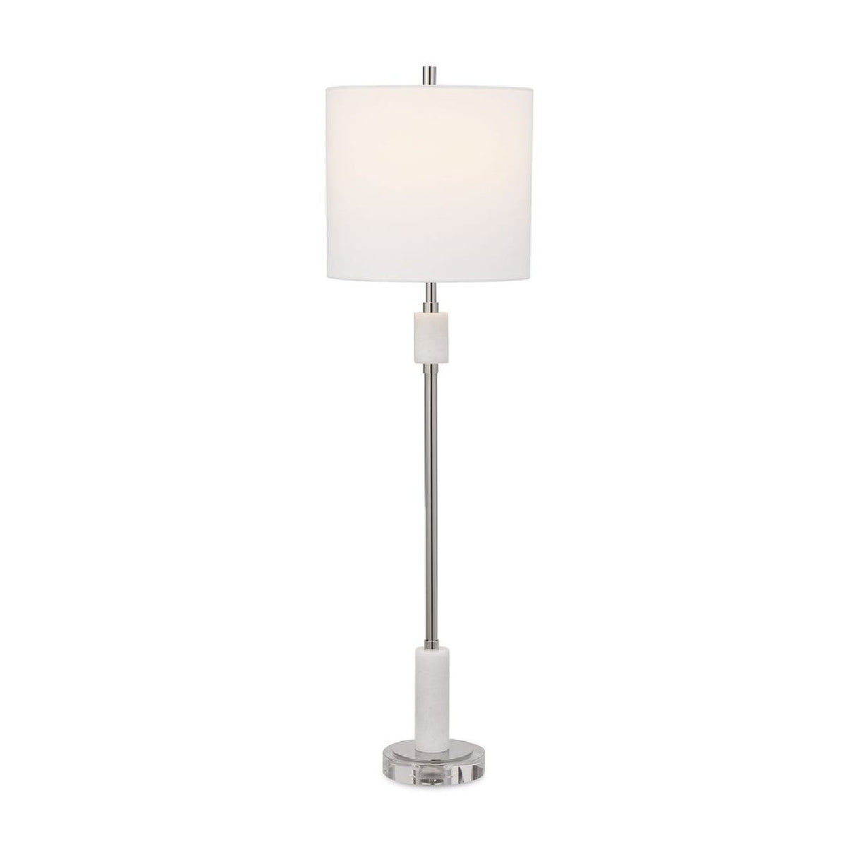 Polished Nickel Buffet Lamp by Uttermost Sussex
