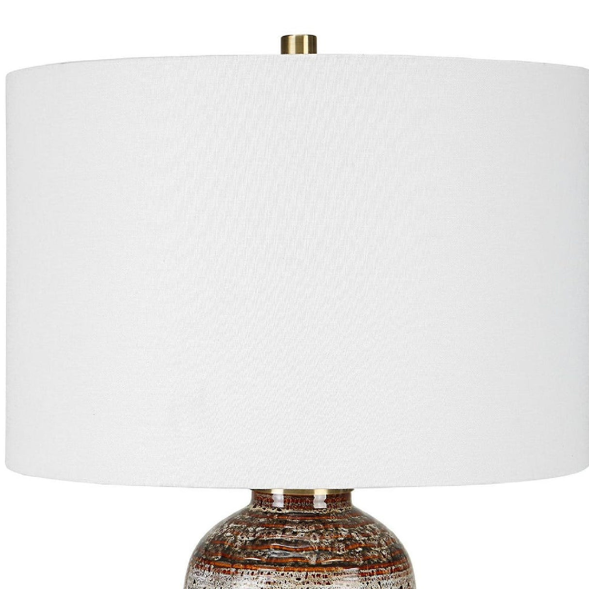 Modern European furniture - Earth-Hued Ceramic Table Lamp by Uttermost Roan - www.oroa.com