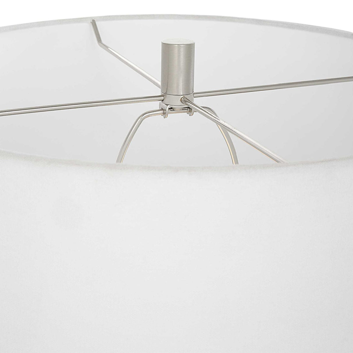 White Marble Look Table Lamp by Uttermost Repetition, alternate view 5