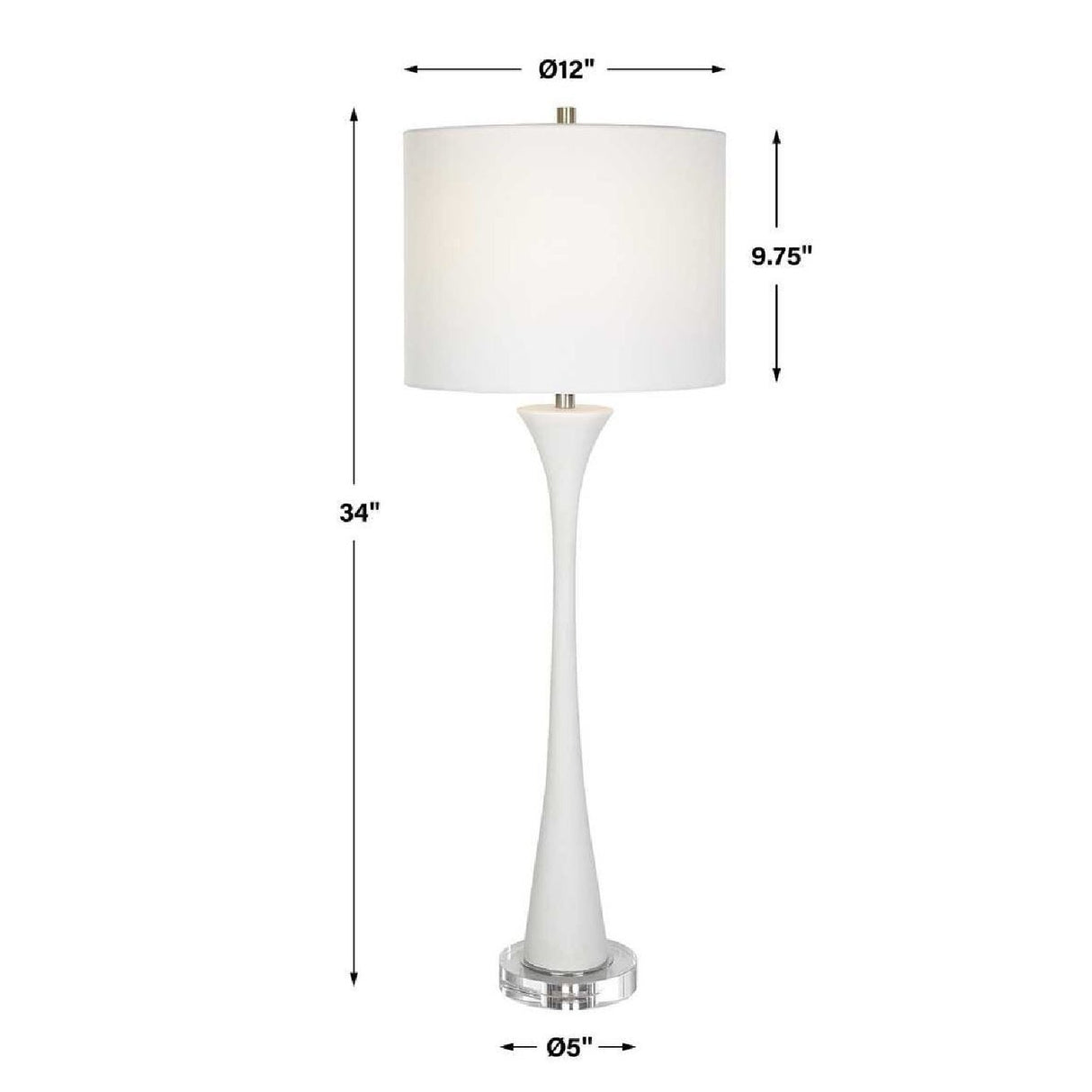 Man-Made Stone Buffet Lamp by Uttermost Fountain, alternate view 11