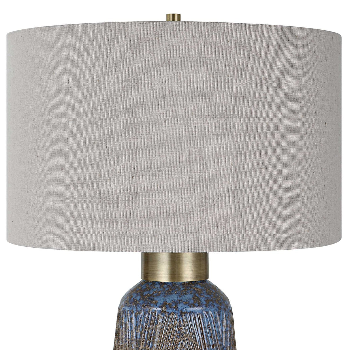 Modern European furniture - Embossed Glaze Ceramic Table Lamp - www.oroa.com