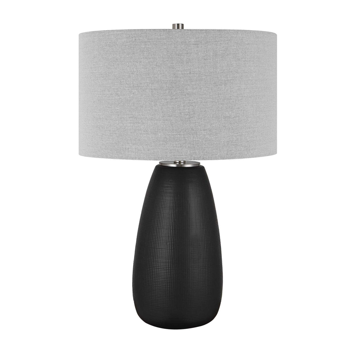 Satin Black Ceramic Table Lamp by Uttermost Twilight, alternate view 3