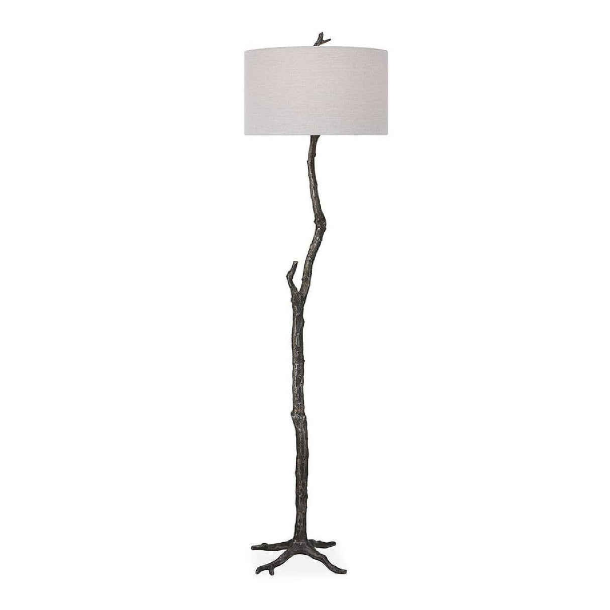 Black Branch-Inspired Floor Lamp by Uttermost Spruce