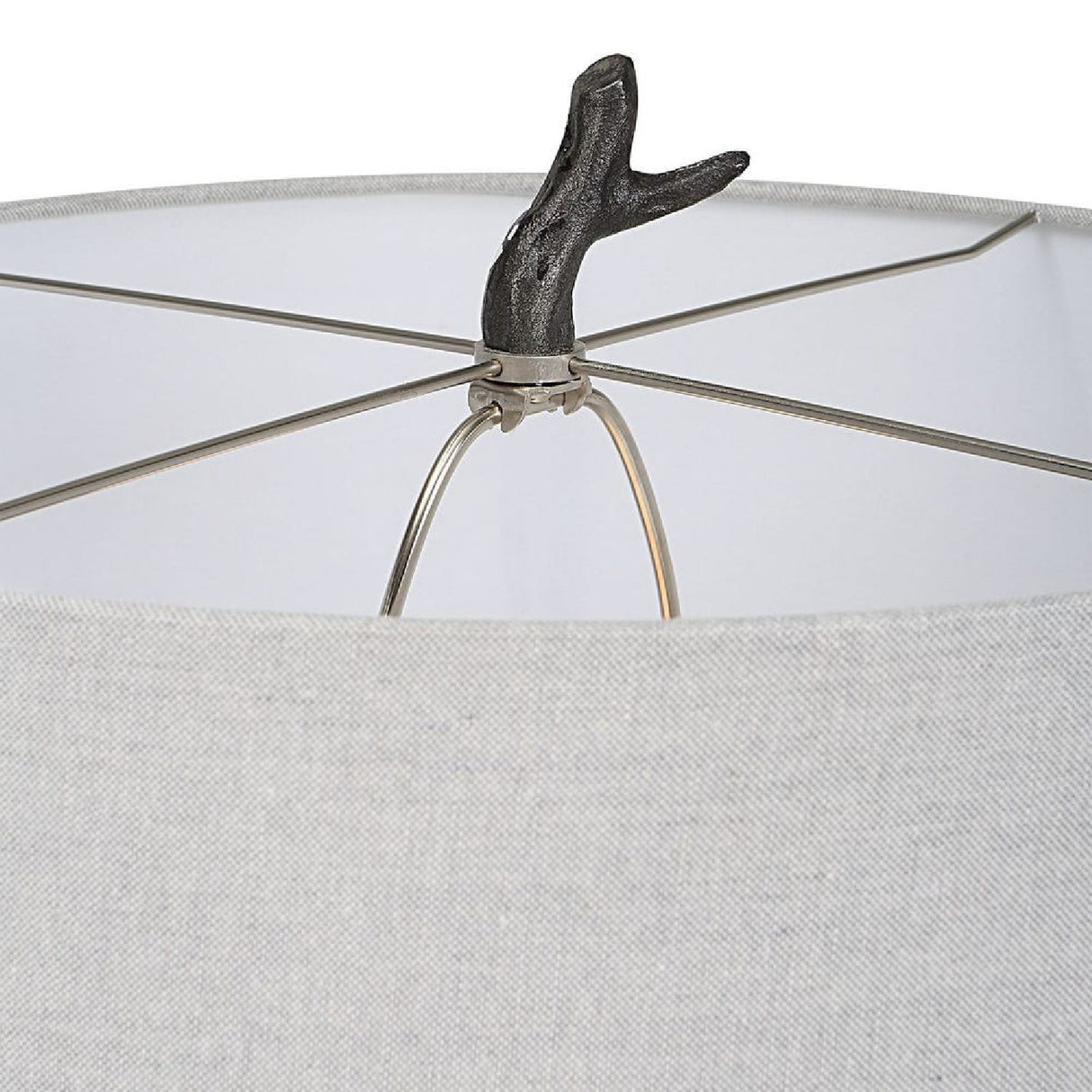 Black Branch-Inspired Floor Lamp | Uttermost Spruce