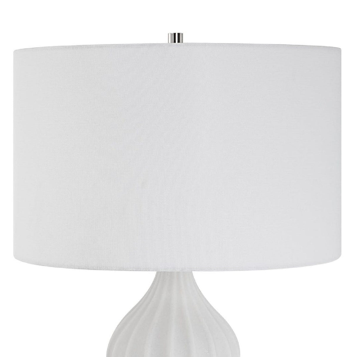 White Marble Inspired Table Lamp by Uttermost Antoinette, alternate view 4
