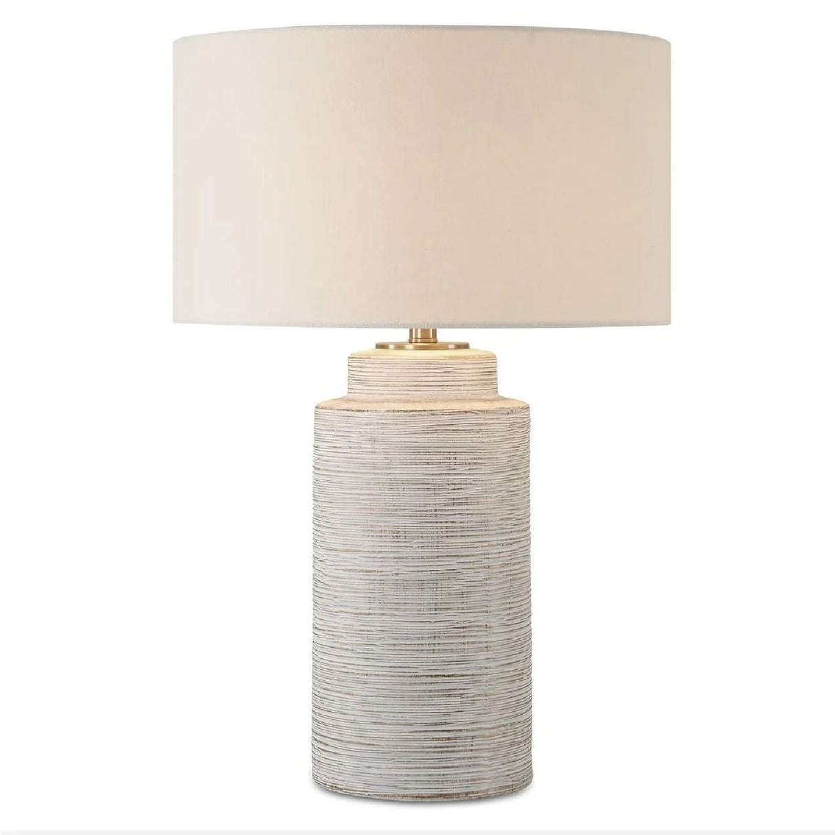Modern European furniture - Carved Ring Ceramic Table Lamp by Uttermost Mountainscape - www.oroa.com