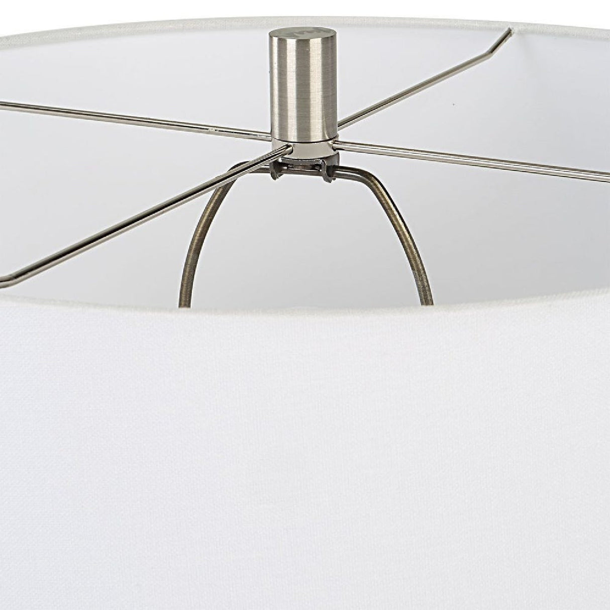 Modern European furniture - Carved Ring Ceramic Table Lamp by Uttermost Mountainscape - www.oroa.com