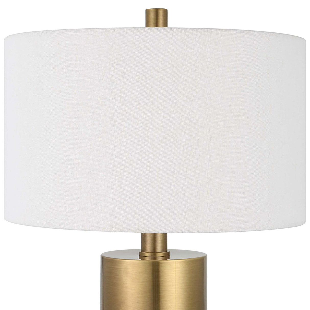 Modern European furniture - White Crackled Ceramic Table Lamp by Uttermost Adelia - www.oroa.com