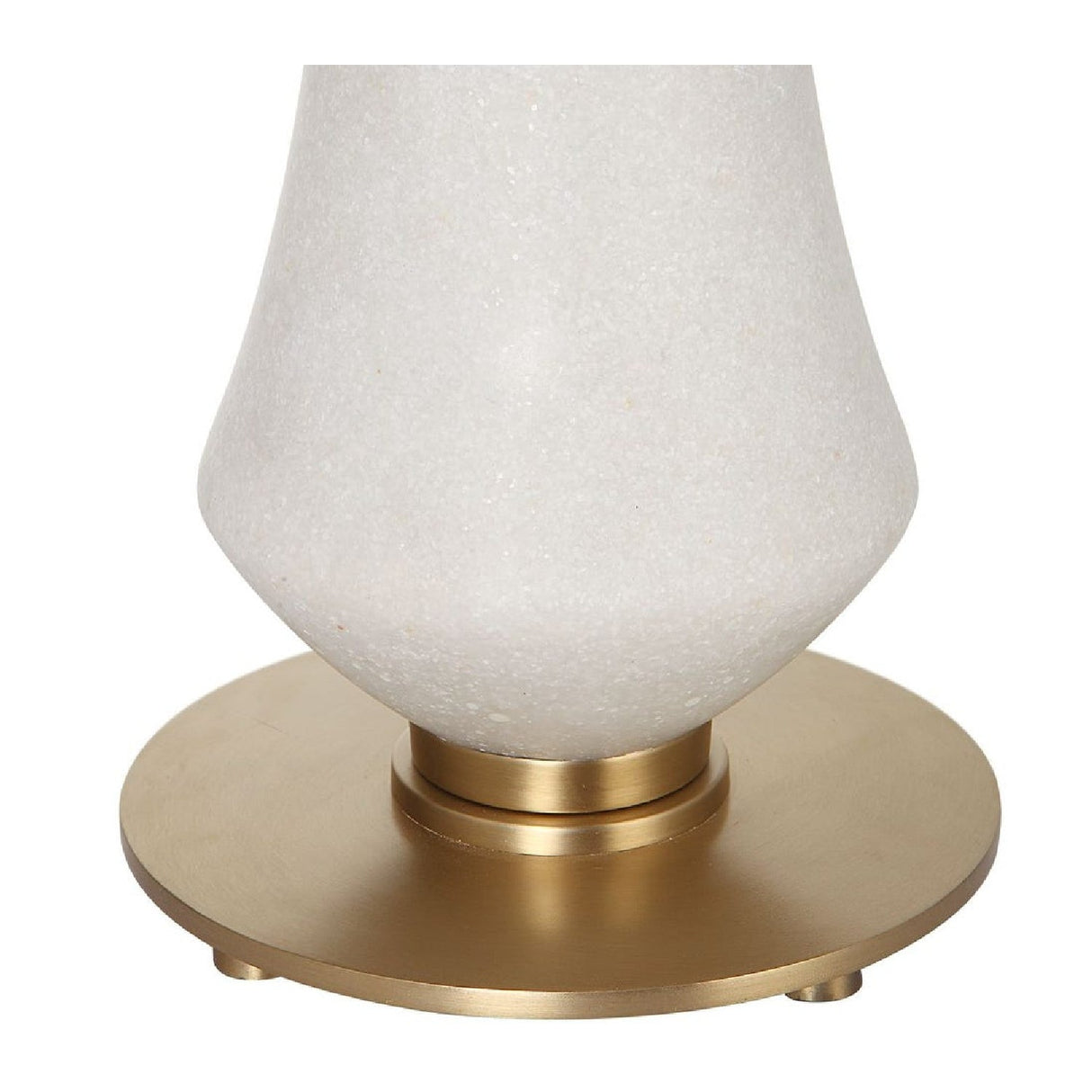 Modern European furniture - Tapered White Stone Table Lamp by Uttermost Marille - www.oroa.com