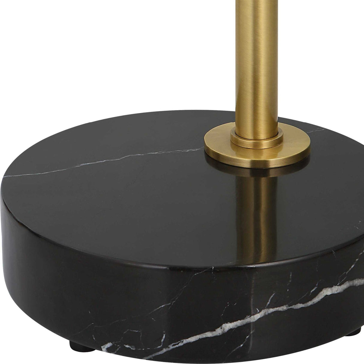Modern European furniture - Gold Arc Rotating Floor Lamp - www.oroa.com