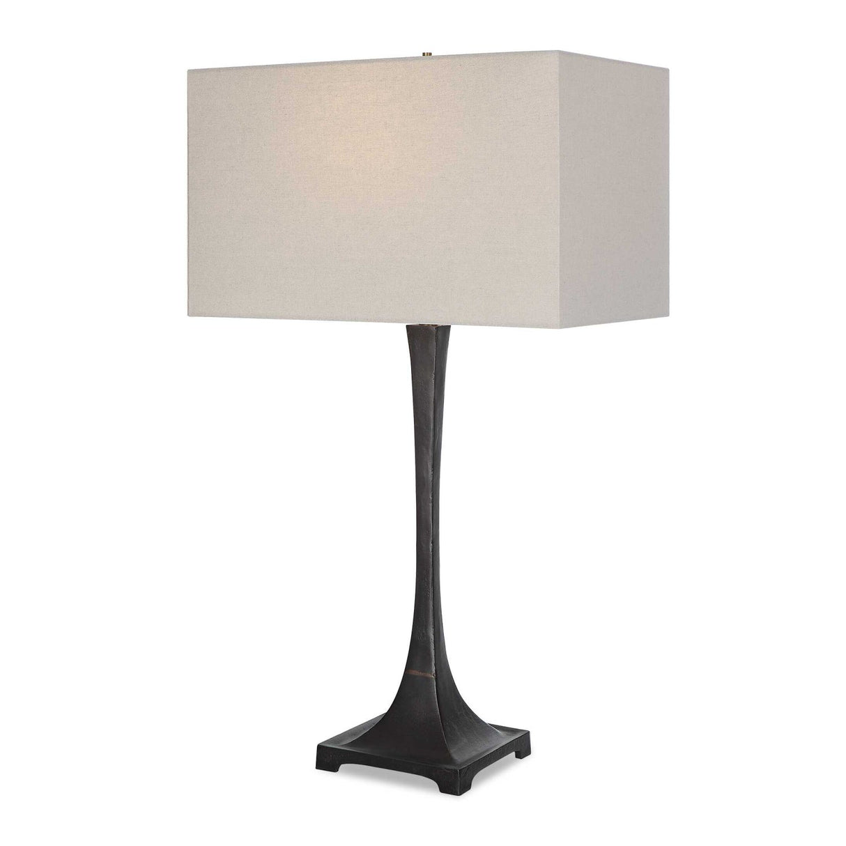Modern European furniture - Rustic Black Iron Table Lamp by Uttermost Reydan - www.oroa.com