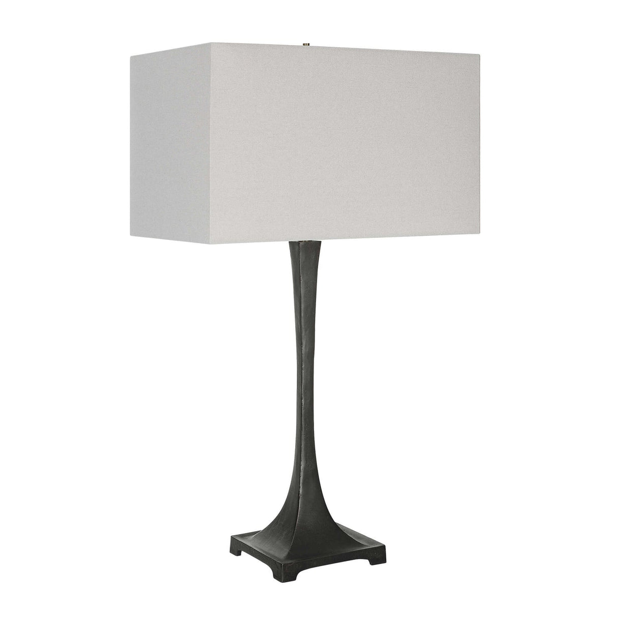 Modern European furniture - Rustic Black Iron Table Lamp by Uttermost Reydan - www.oroa.com