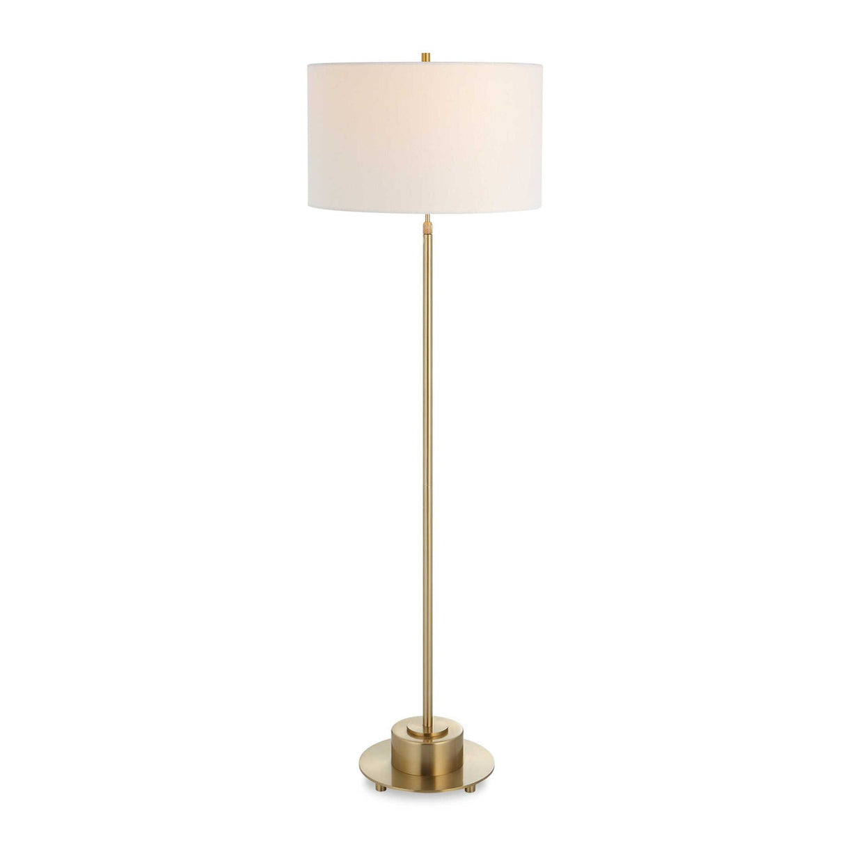 Modern European furniture - Antique Brass Adjustable Floor Lamp - www.oroa.com