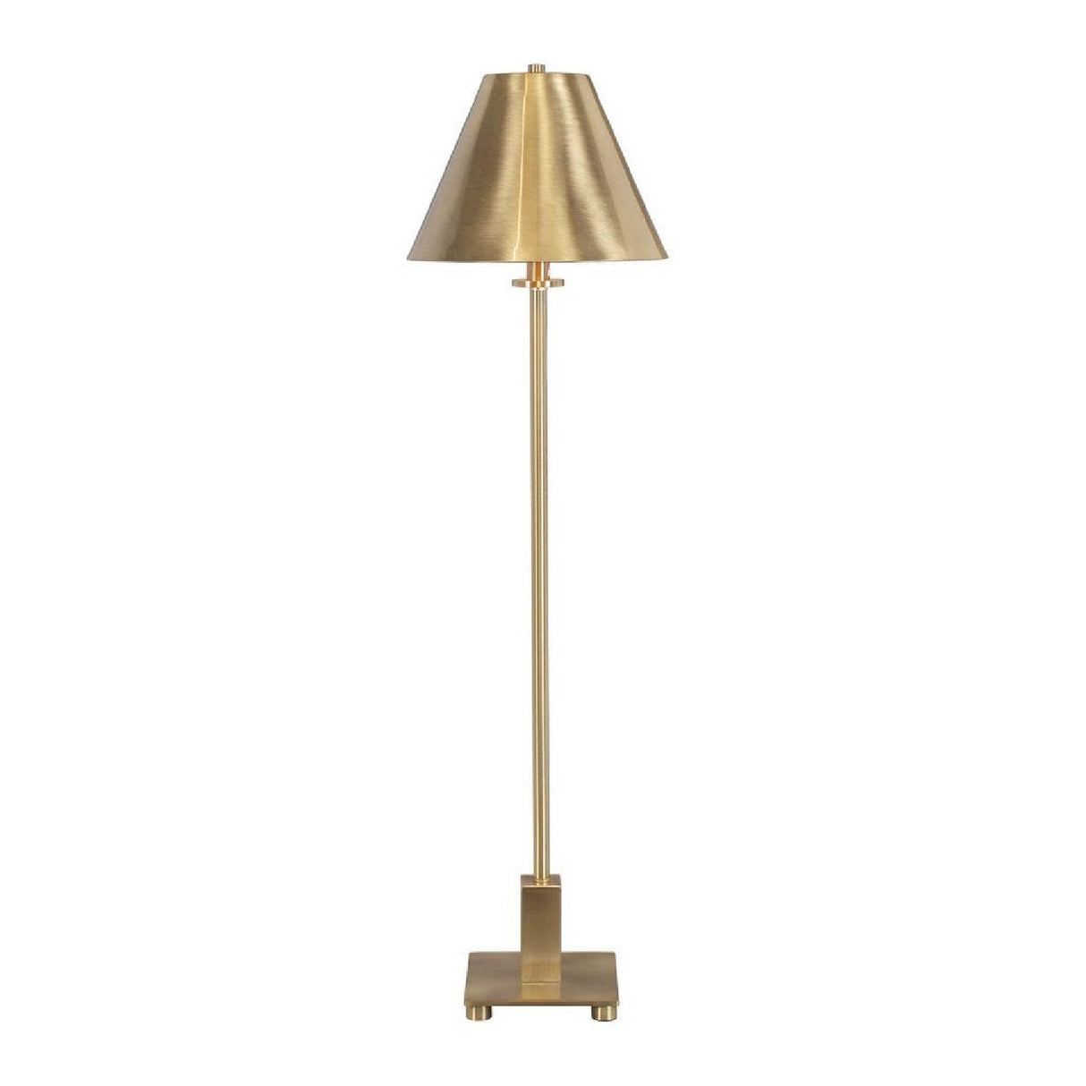 Metal Empire Shade Buffet Lamp by Uttermost Pilot, alternate view 5