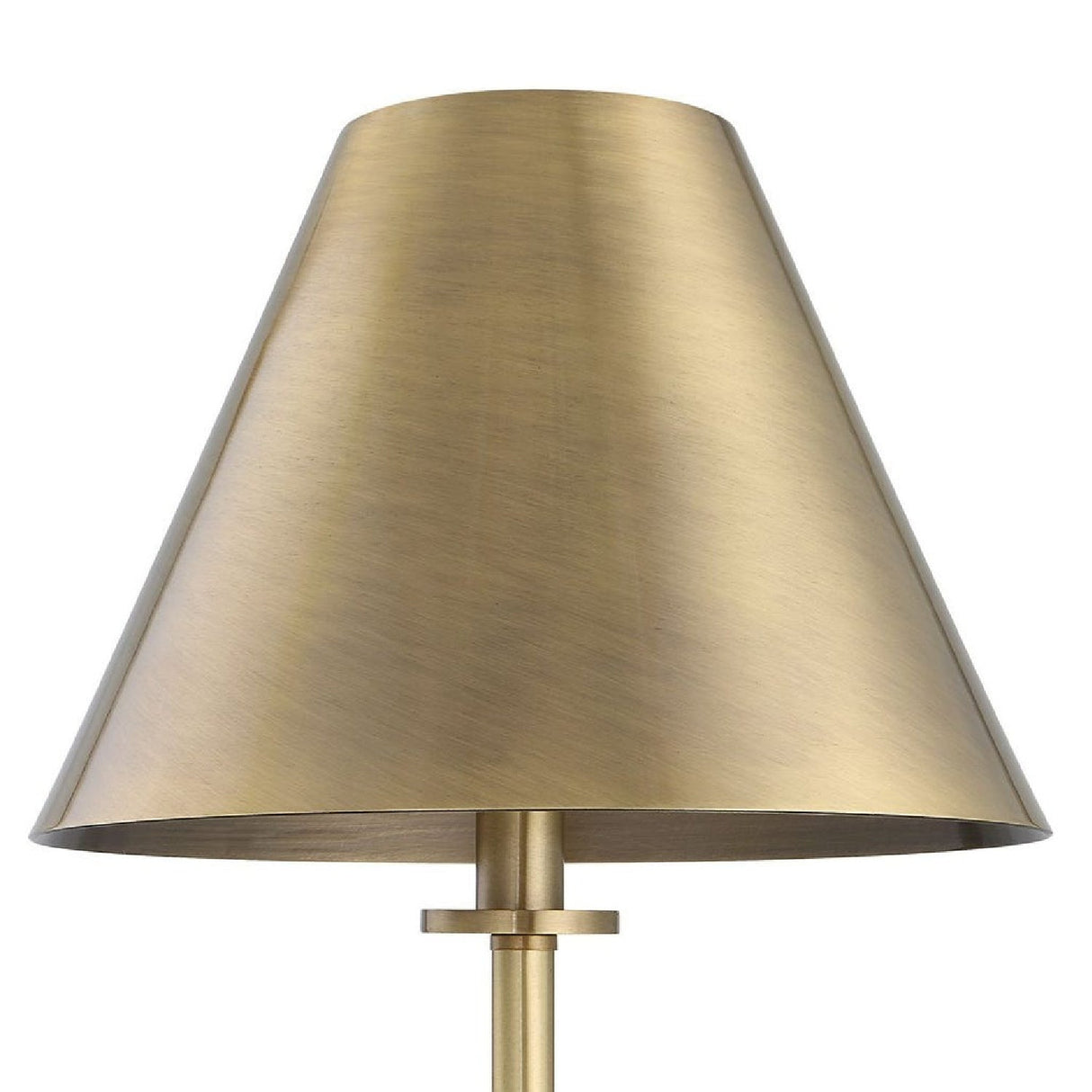 Metal Empire Shade Buffet Lamp by Uttermost Pilot, alternate view 7