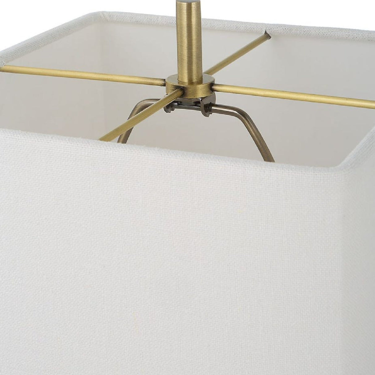 White Marble Block Buffet Lamp by Uttermost Escort, alternate view 6