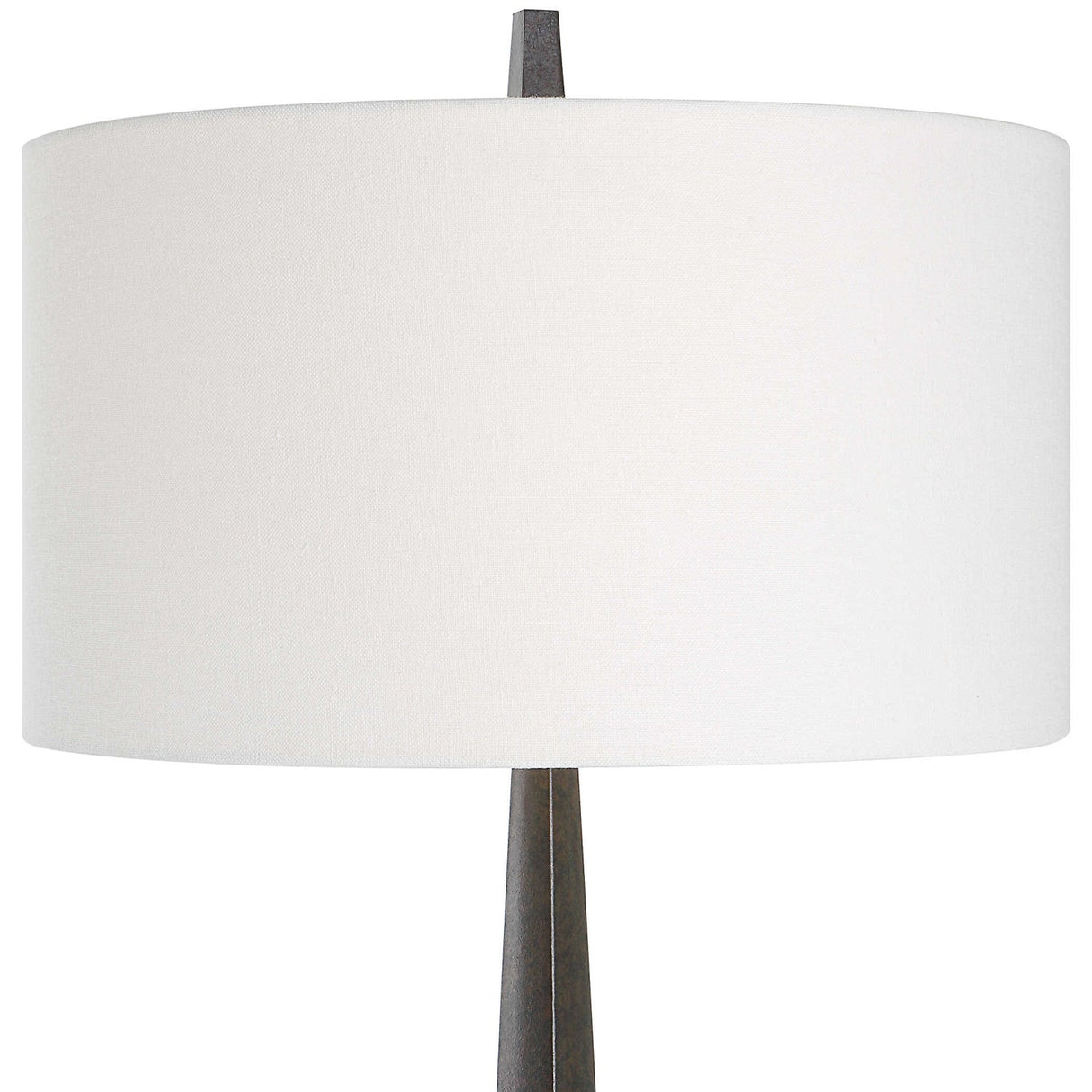 Modern European furniture - Aged Black Tapered Floor Lamp - www.oroa.com
