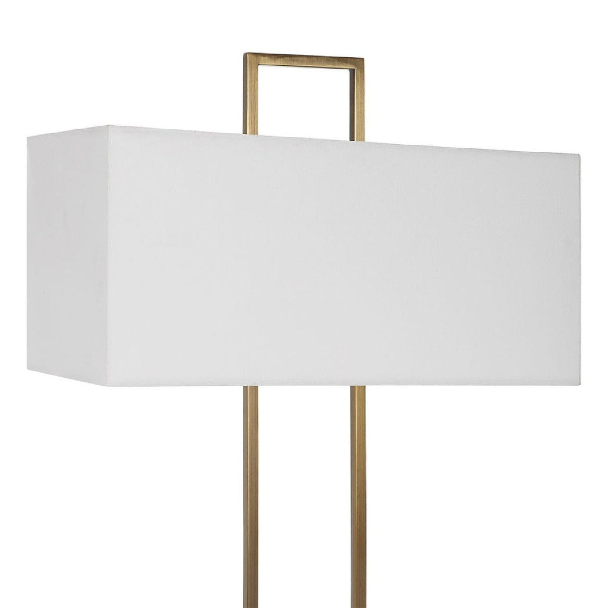 Modern European furniture - White Marble Pillar Table Lamp by Uttermost Column - www.oroa.com