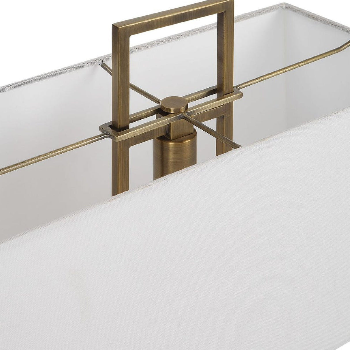 Modern European furniture - White Marble Pillar Table Lamp by Uttermost Column - www.oroa.com