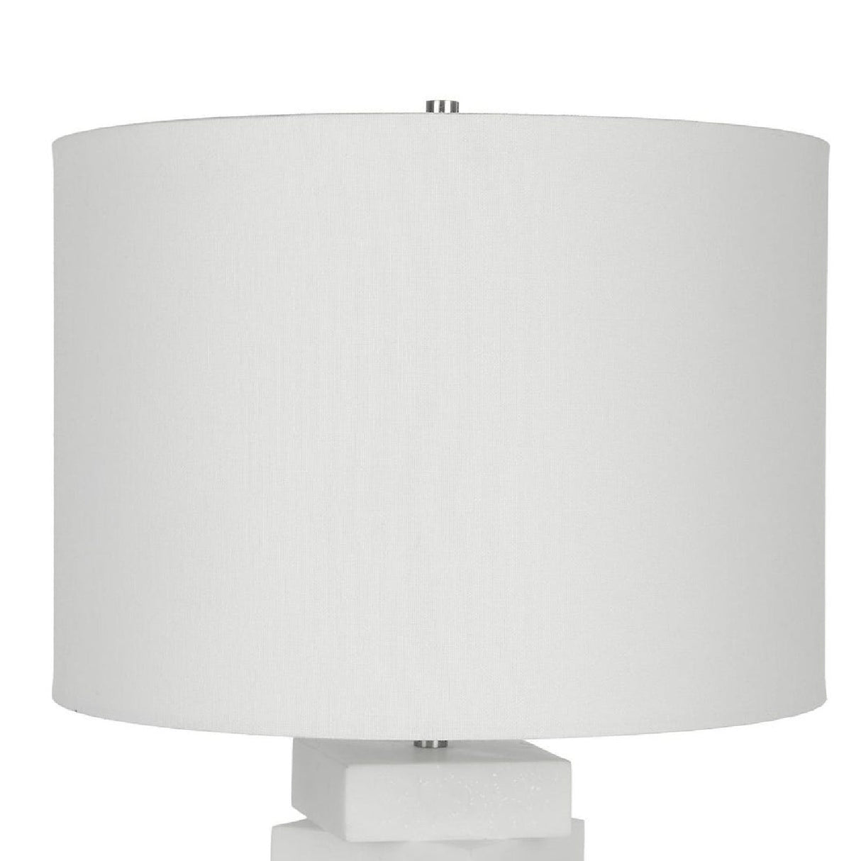 Modern European furniture - Stacked White Stone Table Lamp by Uttermost Ascent - www.oroa.com