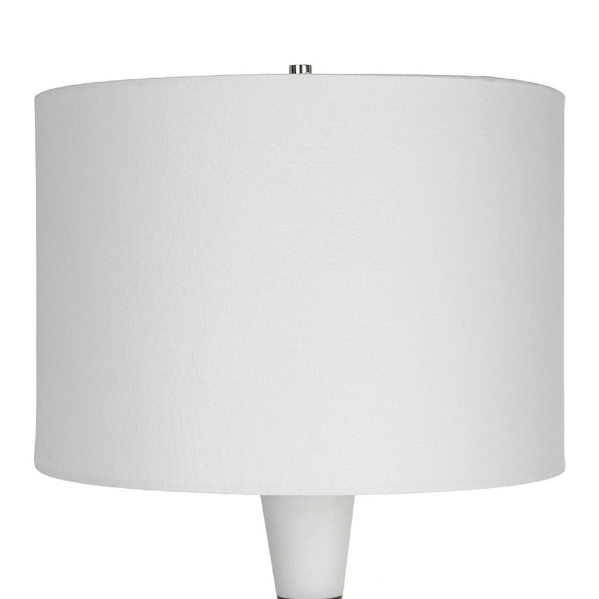 Modern European furniture - Black & White Stone Table Lamp by Uttermost Bandeau - www.oroa.com