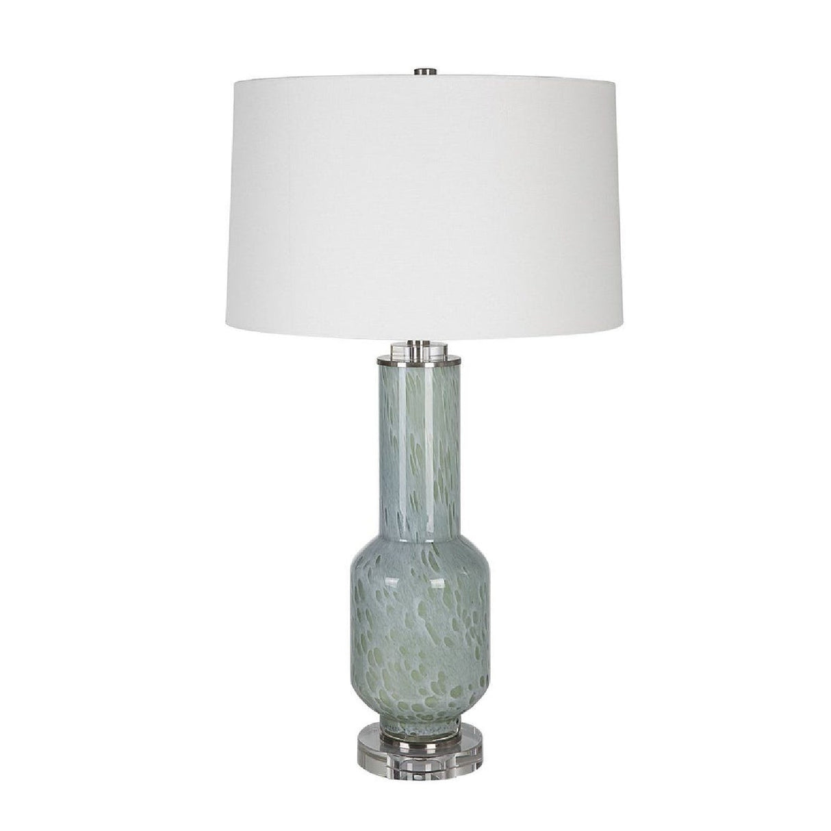 Gray Bubble Glass Table Lamp | Uttermost Imperia - www.oroa.com