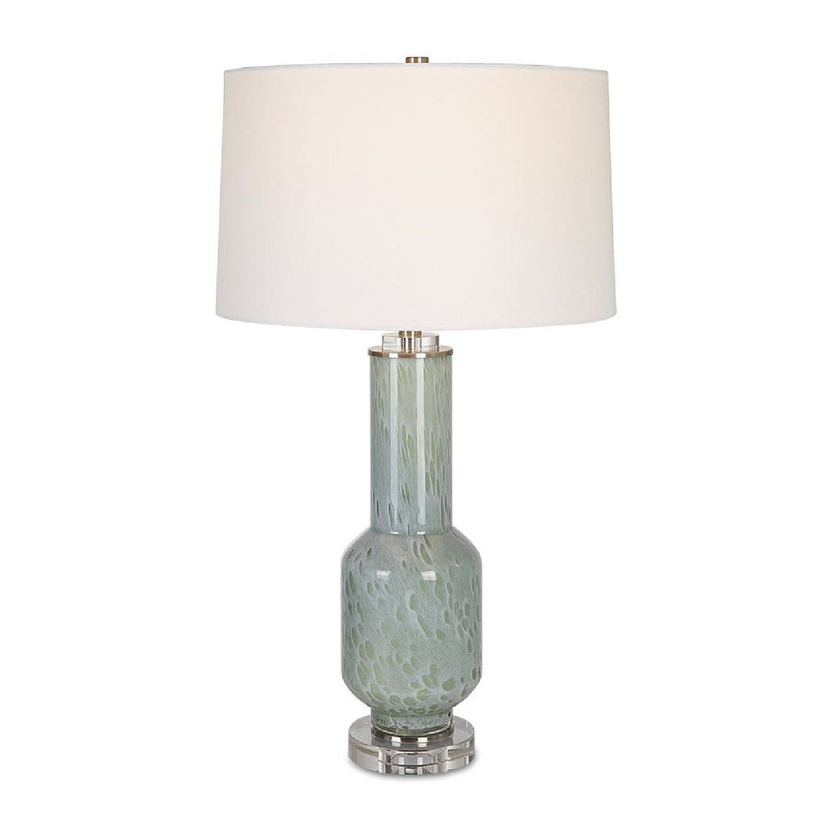 Modern European furniture - Gray Bubble Glass Table Lamp - www.oroa.com