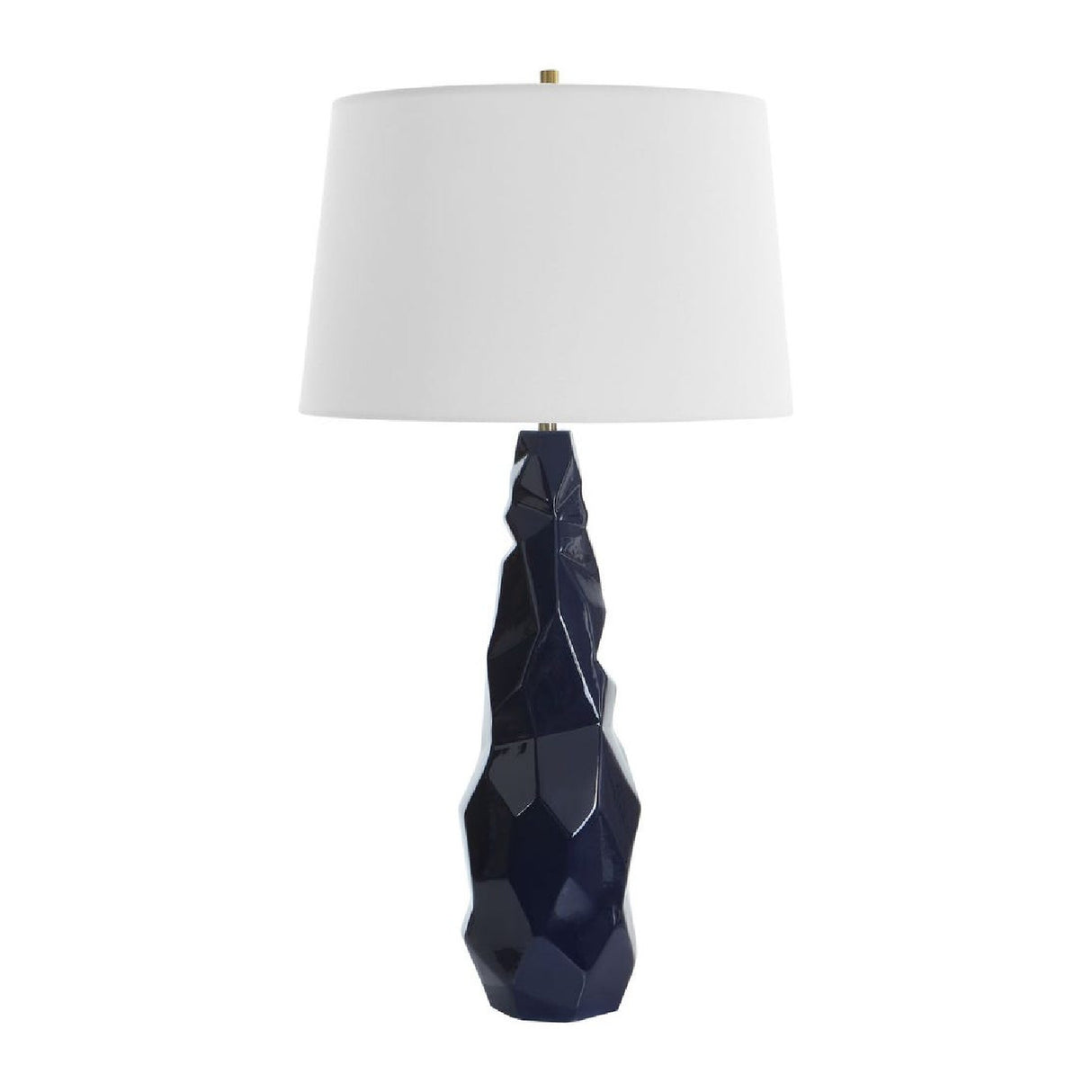 Blue Gloss Ceramic Table Lamp | Uttermost Kavos