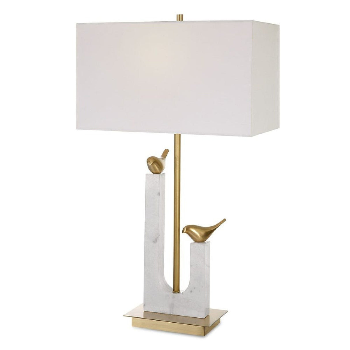 Modern European furniture - Gold Birds Table Lamp by Uttermost - Songbirds - www.oroa.com