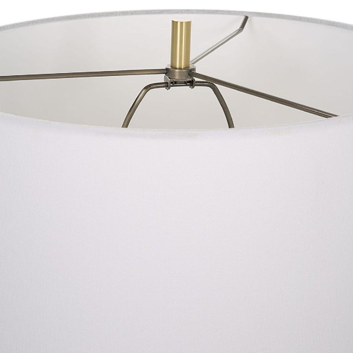 Whitewashed Wood Look Table Lamp by Uttermost Ruse, alternate view 5