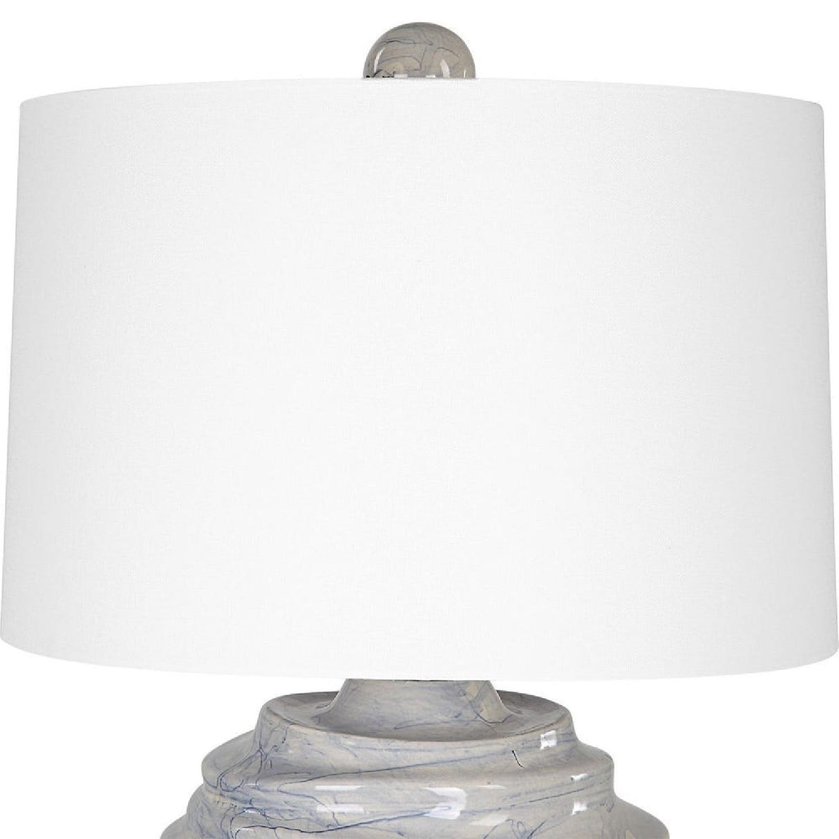 Modern European furniture - Blue Drip Ceramic Table Lamp by Uttermost Waves - www.oroa.com