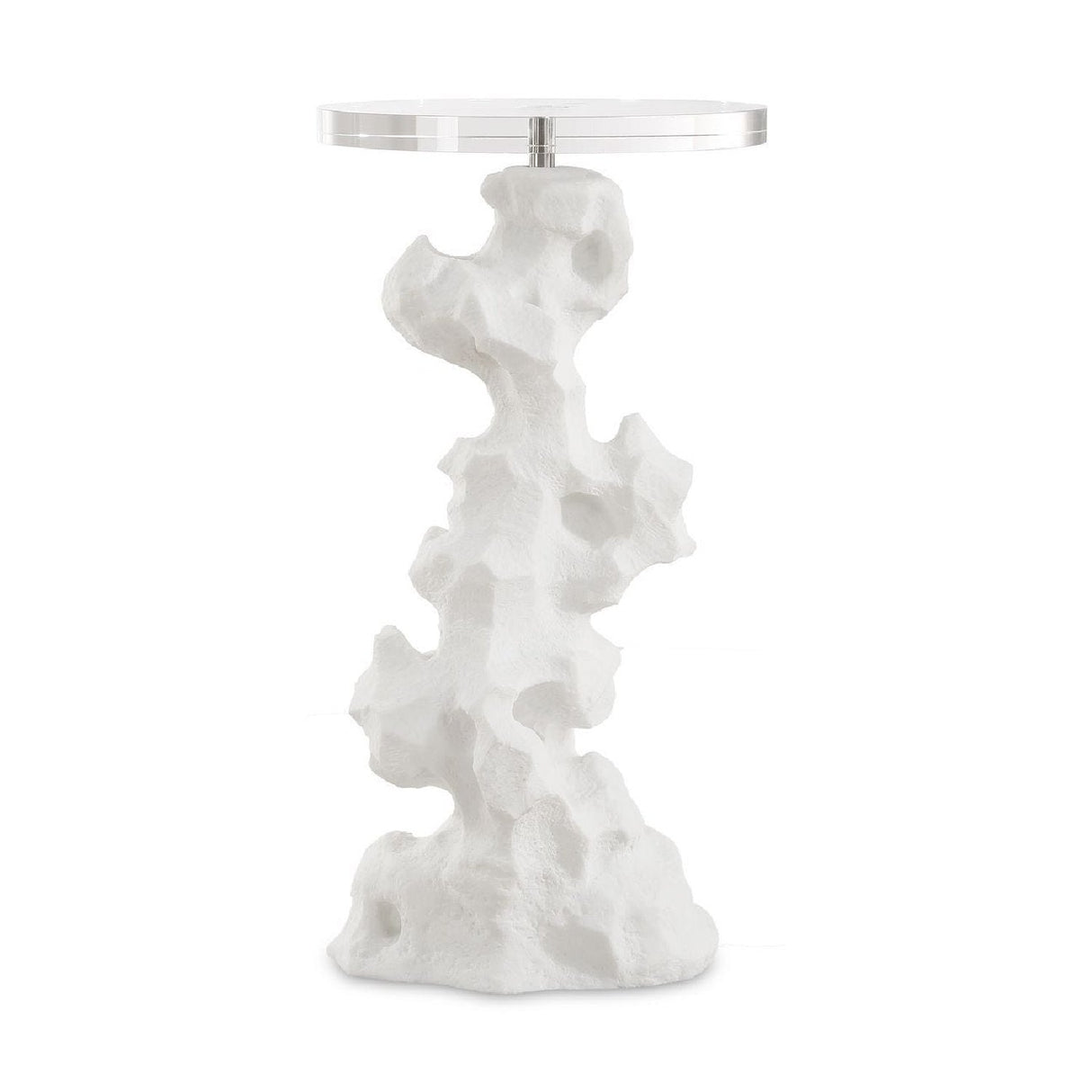 Modern European furniture - Organic-Shaped White Stone Table Lamp by Uttermost Remnant - www.oroa.com