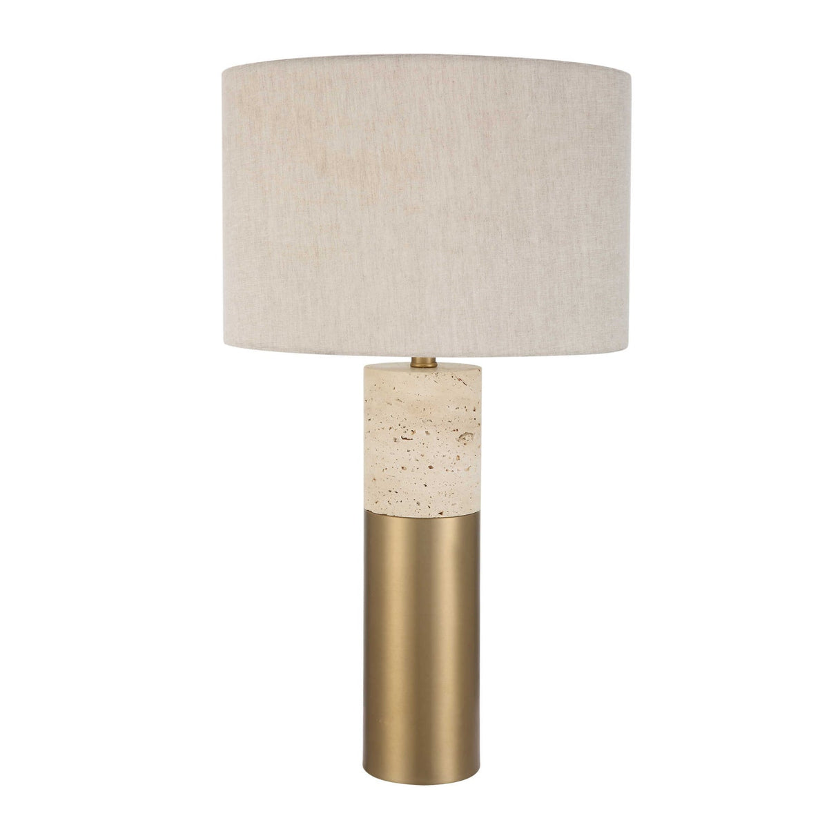 Modern European furniture - Brass & Stone Table Lamp by Uttermost Gravitas - www.oroa.com