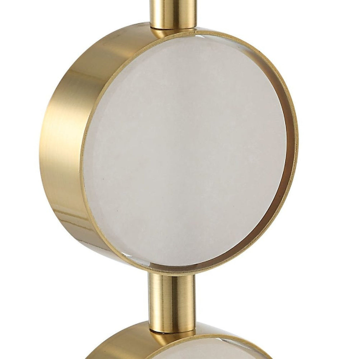 Round Alabaster Table Lamp by Uttermost Three Rings, alternate view 5