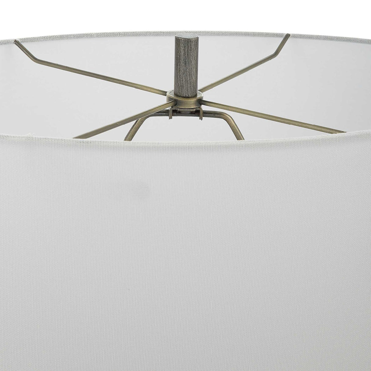 Modern European furniture - Gray Steel Table Lamp - www.oroa.com