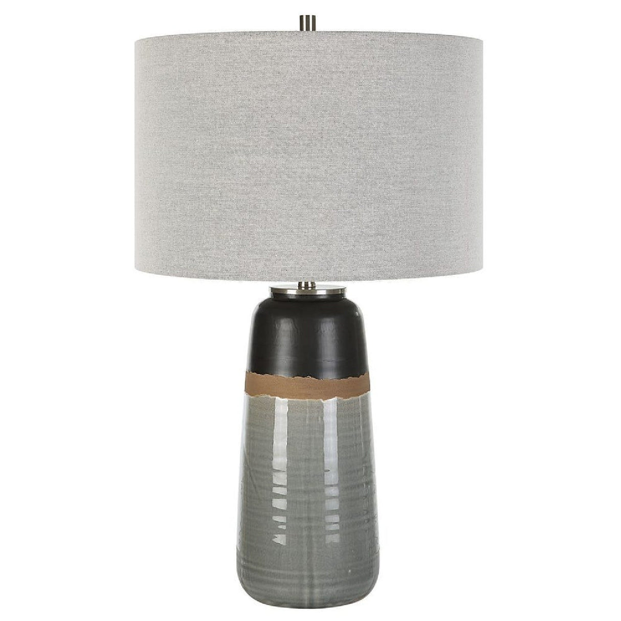 Two-Toned Ceramic Table Lamp by Uttermost Coen, alternate view 3